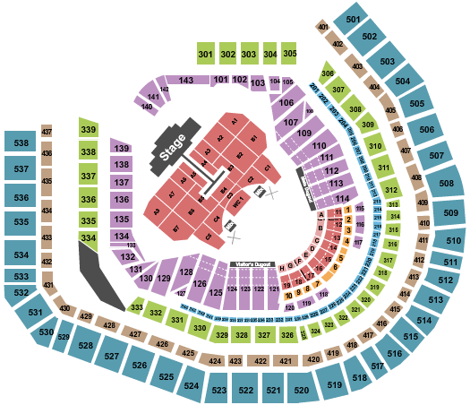 Citi Field Post Malone Seating Chart